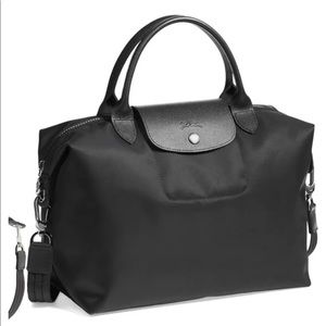 NEVER USED Longchamp Le Pliage Médium tote with top handle